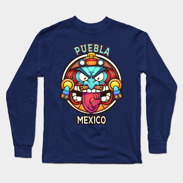 Puebla Long Sleeve T-Shirt by LiquidLine